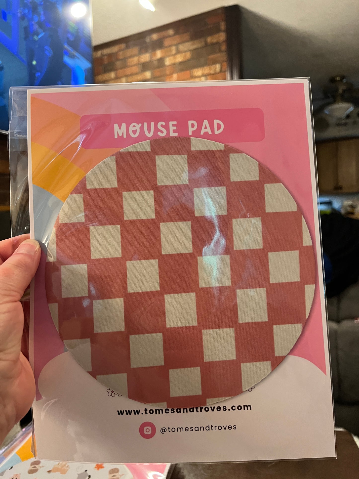 Checkered Mouse Pad