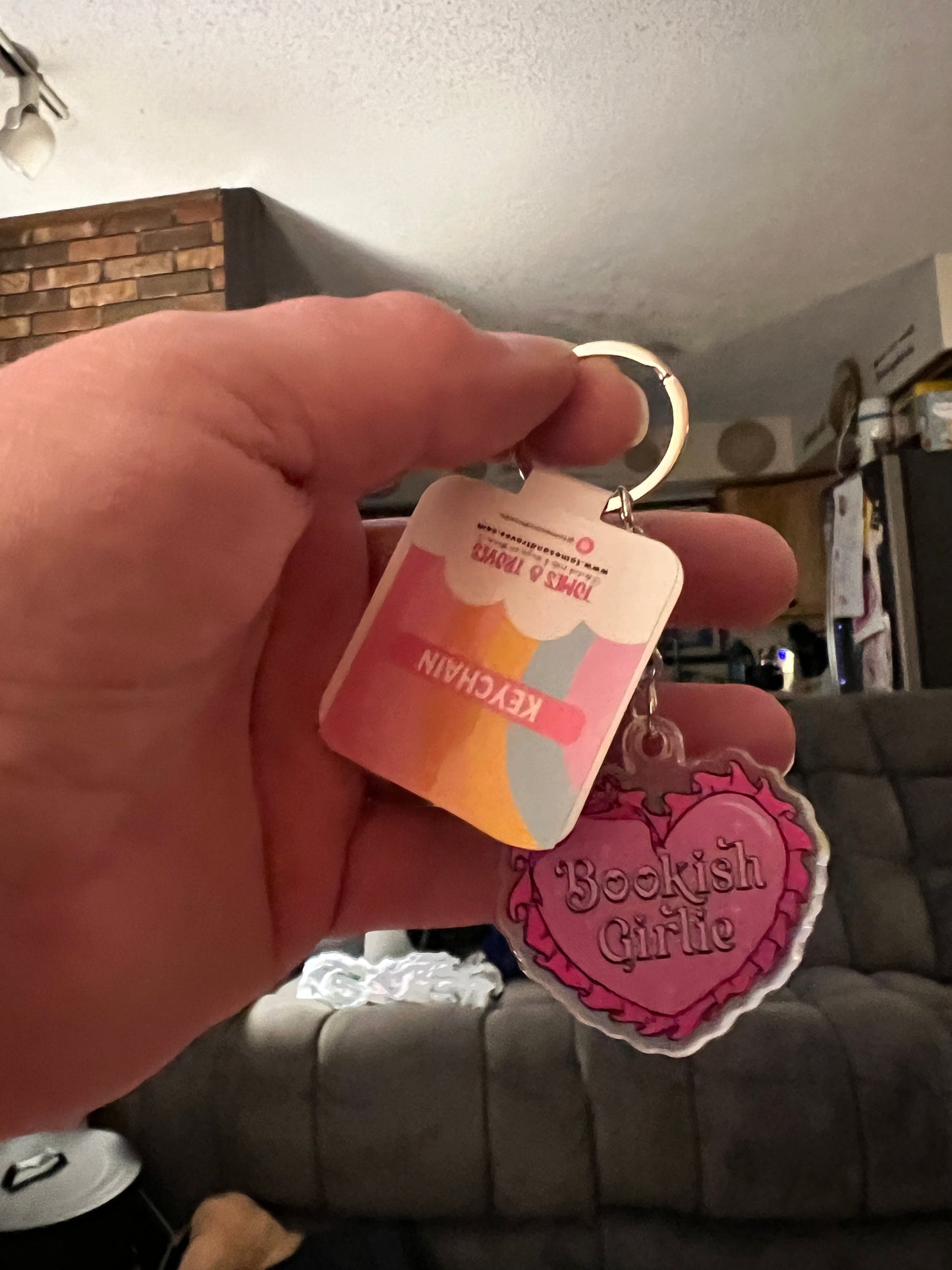 Mystery Bookish Keychain