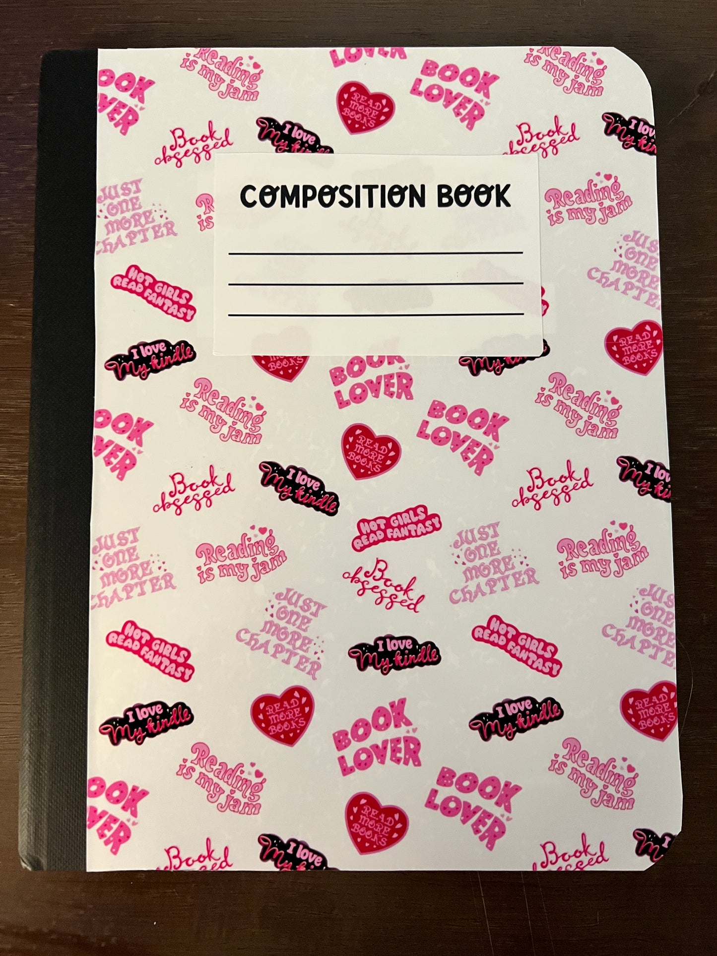 Bookish Composition Notebooks