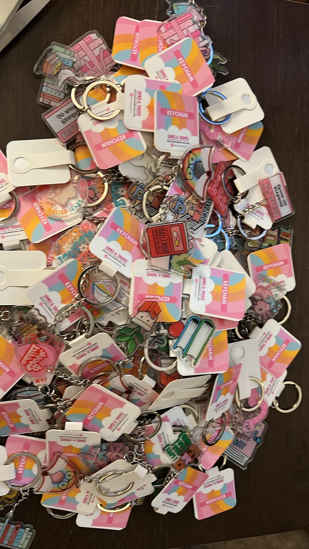 Mystery Bookish Keychain