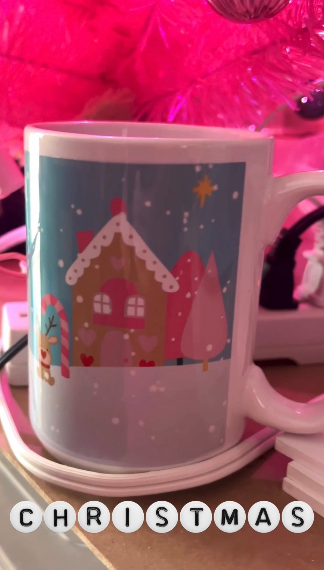 Winter village Mug