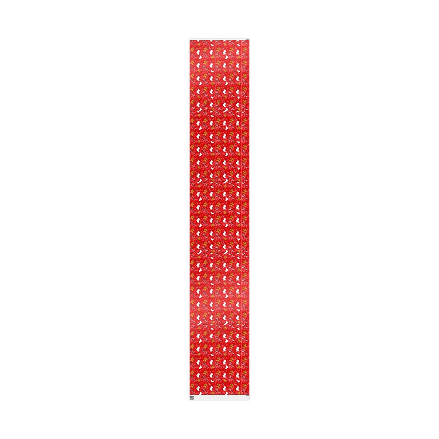 Gingerbread candy cane hand drawn Christmas Wrapping Papers - Tomes and Troves