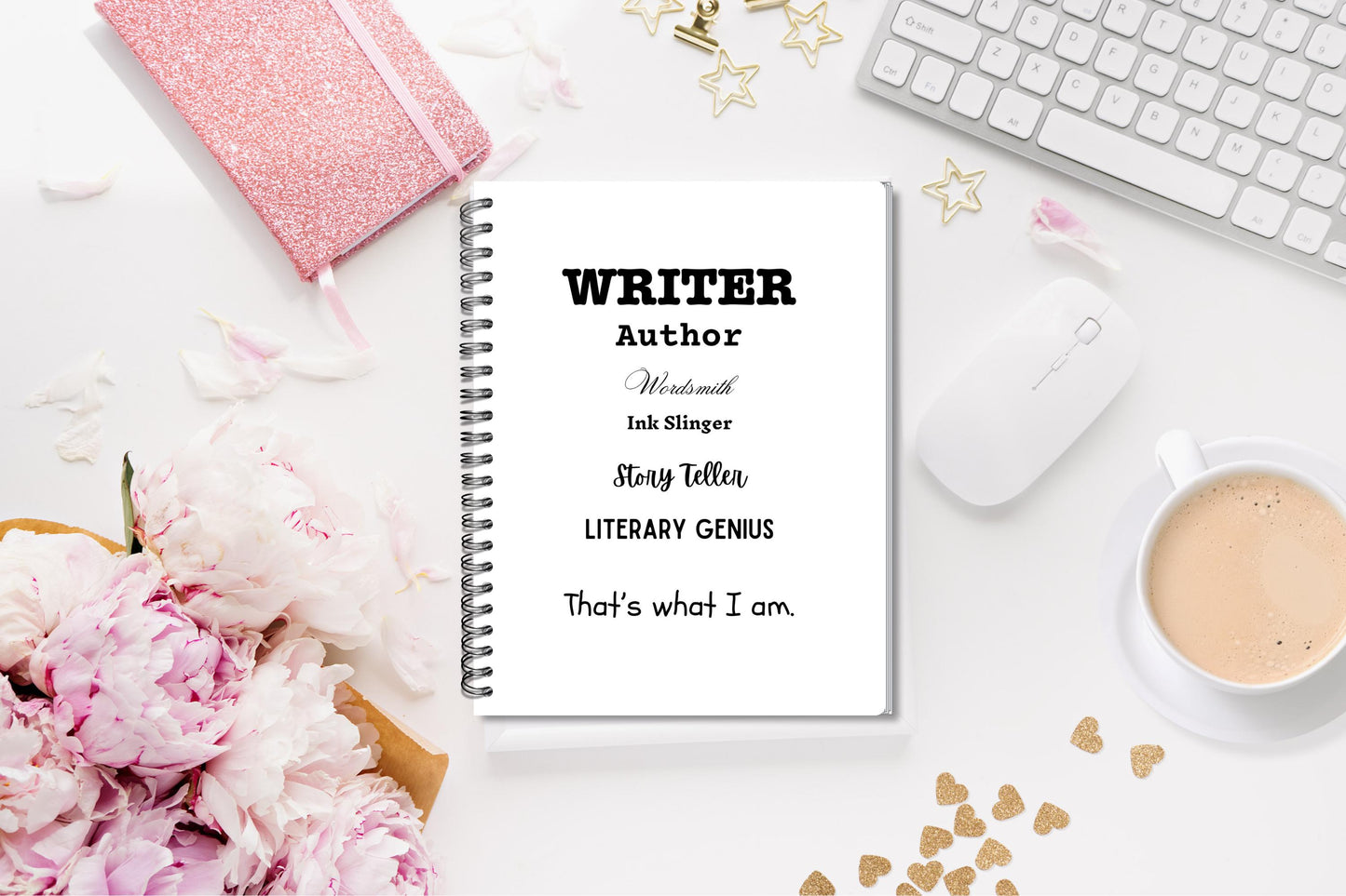 Personalized Author Social Media Planner Content Planner 7x10 for Authors 150+ Pages - Tomes and Troves