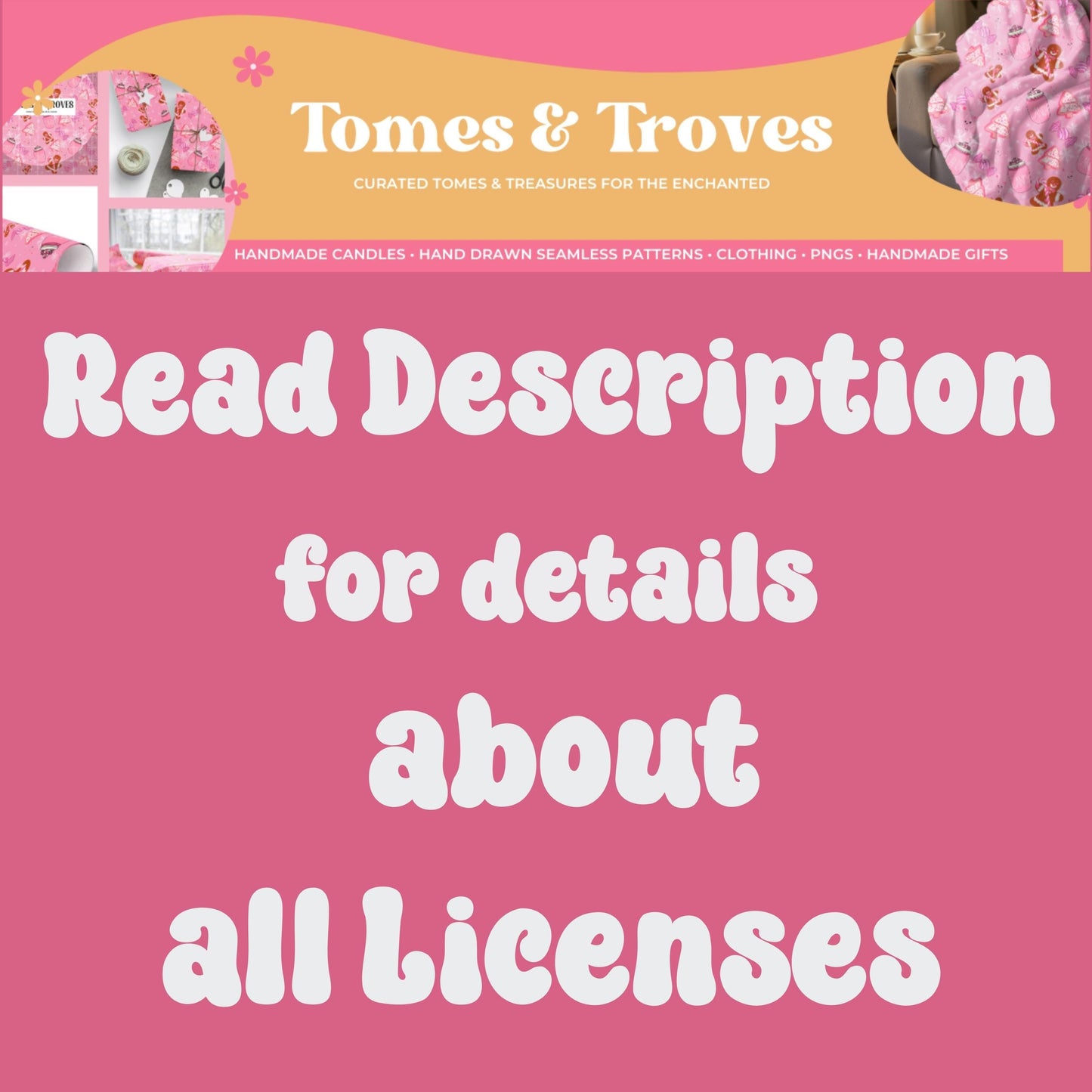 Bookish Handmade Bookmark High-Resolution | Cute Bookmark Book Lovers - Tomes and Troves