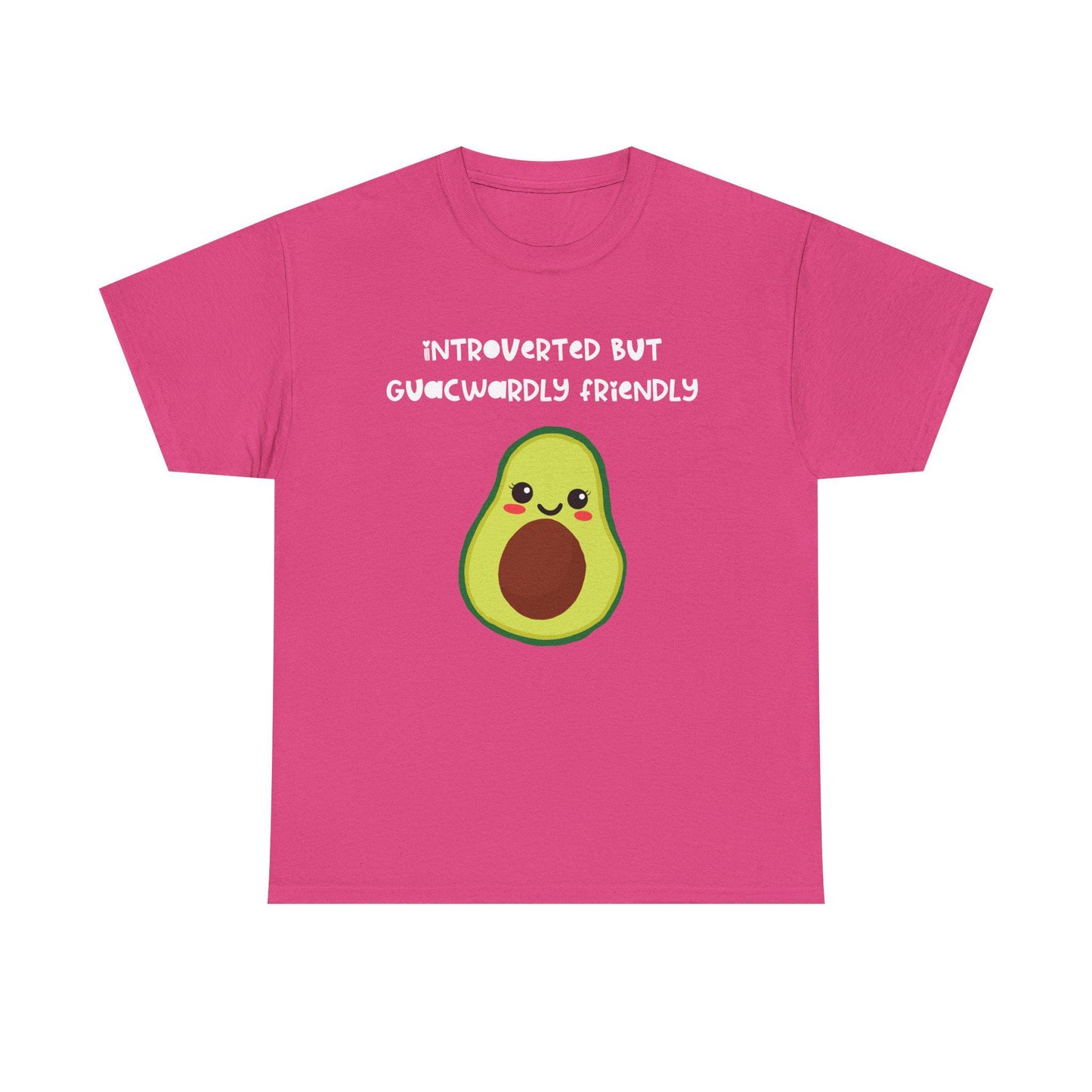Cute hand drawn Avocado Tee - Fun Graphic T-Shirt, Unisex Cotton Tee, Gift for Avocado Lovers, Casual Wear, Summer Fashion - Tomes and Troves