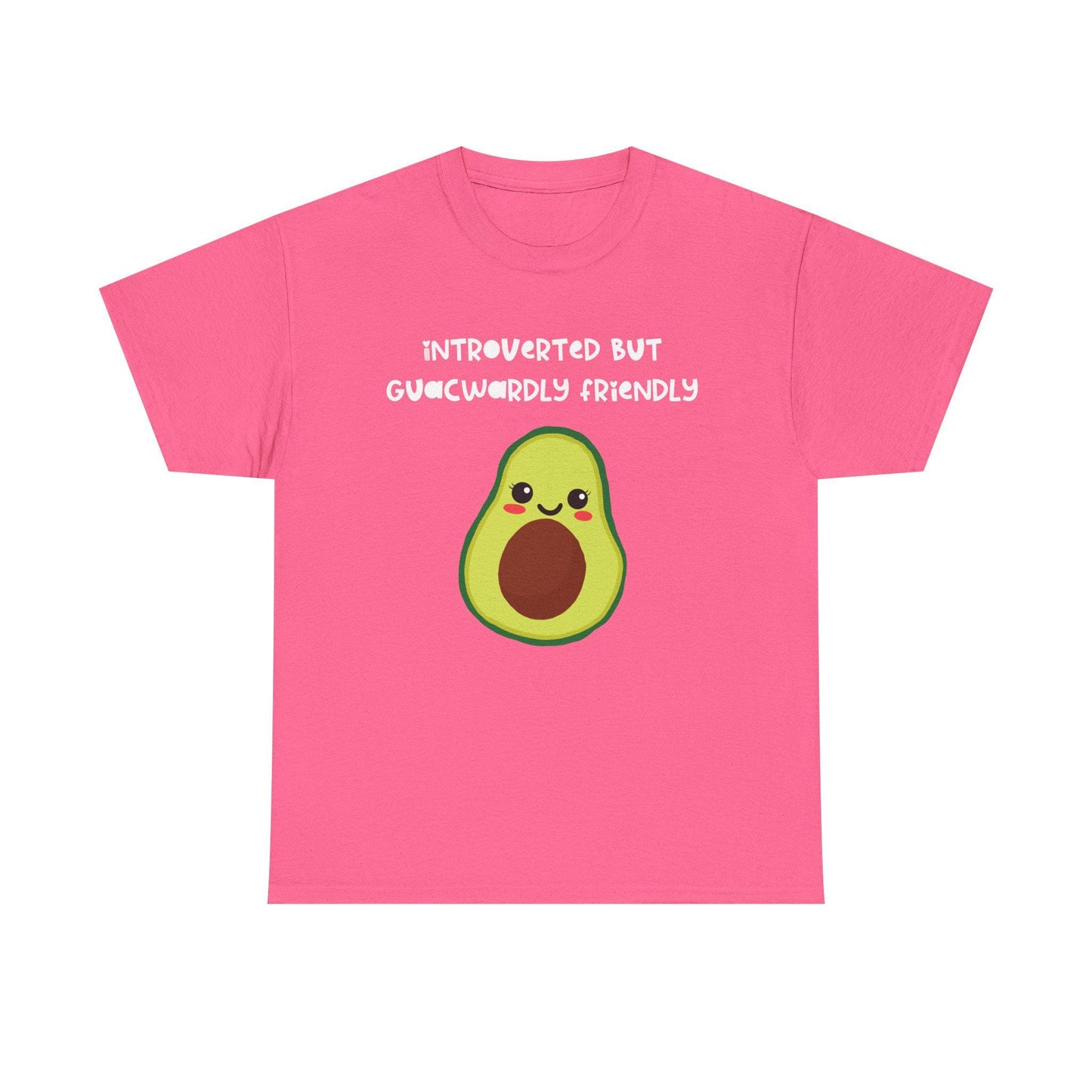 Cute hand drawn Avocado Tee - Fun Graphic T-Shirt, Unisex Cotton Tee, Gift for Avocado Lovers, Casual Wear, Summer Fashion - Tomes and Troves