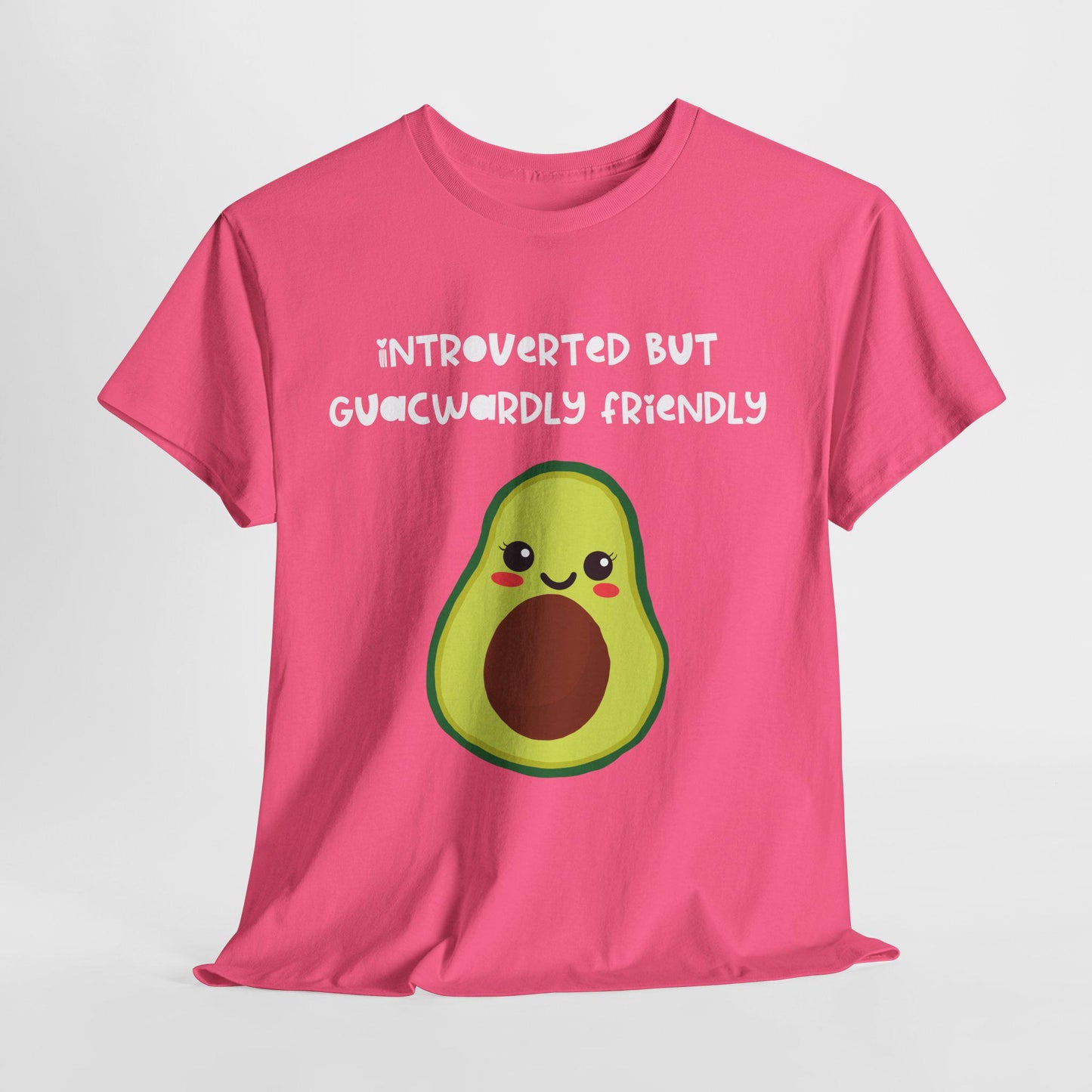 Cute hand drawn Avocado Tee - Fun Graphic T-Shirt, Unisex Cotton Tee, Gift for Avocado Lovers, Casual Wear, Summer Fashion - Tomes and Troves