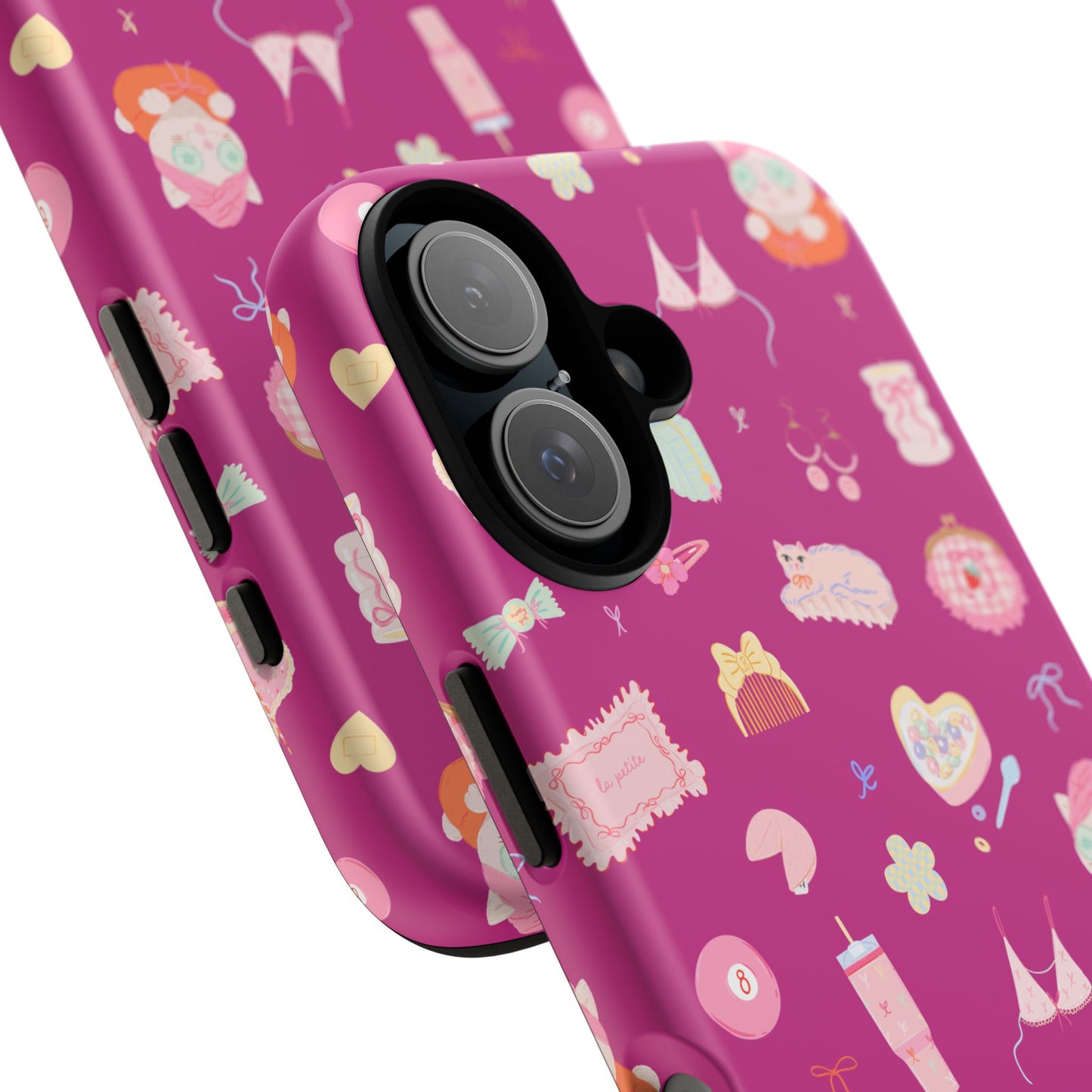 Just a Girl Cute Patterned Phone Case for Tough Protection, Fun Floral Cases, Trendy Accessory, Gift for Her, Vibrant Tech Cover