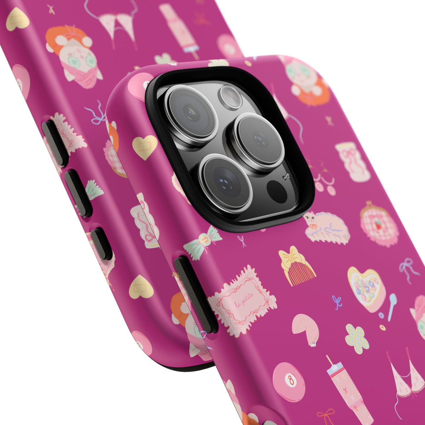 Just a Girl Cute Patterned Phone Case for Tough Protection, Fun Floral Cases, Trendy Accessory, Gift for Her, Vibrant Tech Cover