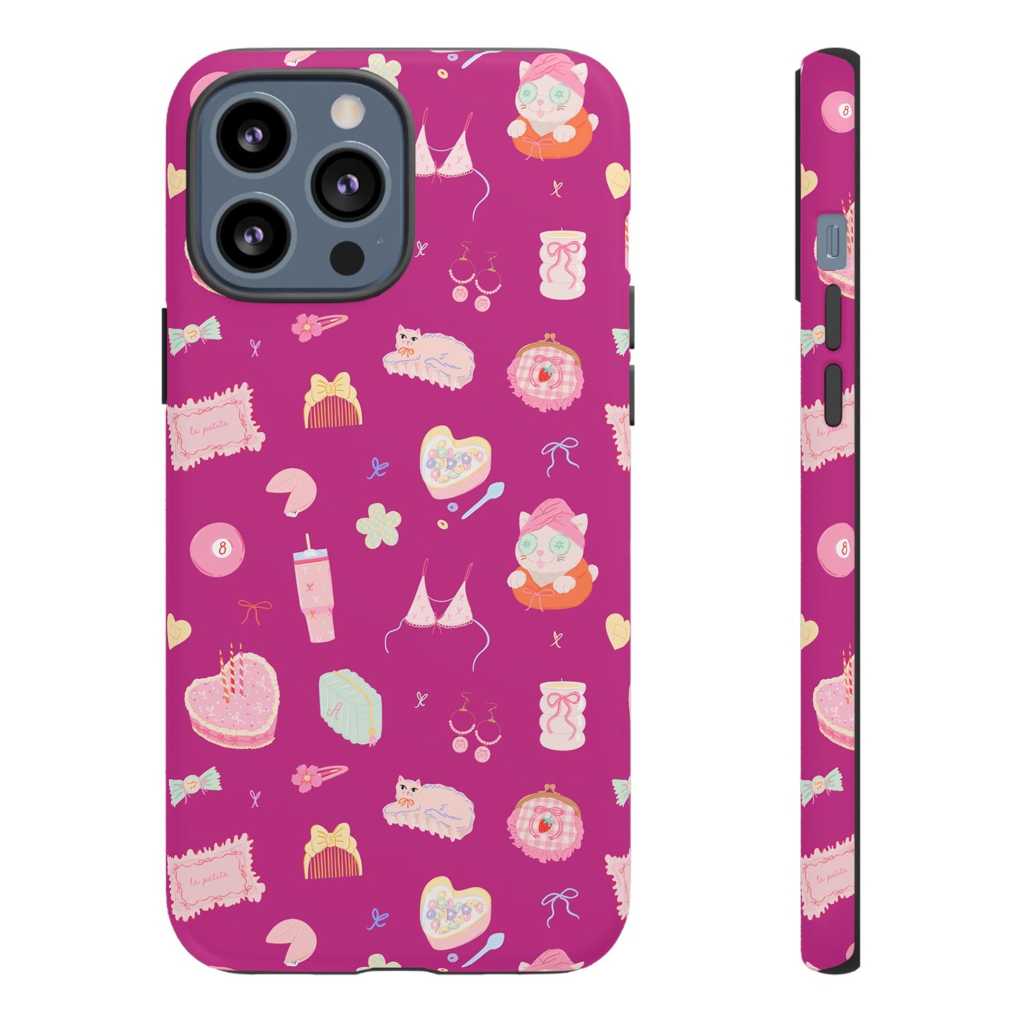 Just a Girl Cute Patterned Phone Case for Tough Protection, Fun Floral Cases, Trendy Accessory, Gift for Her, Vibrant Tech Cover