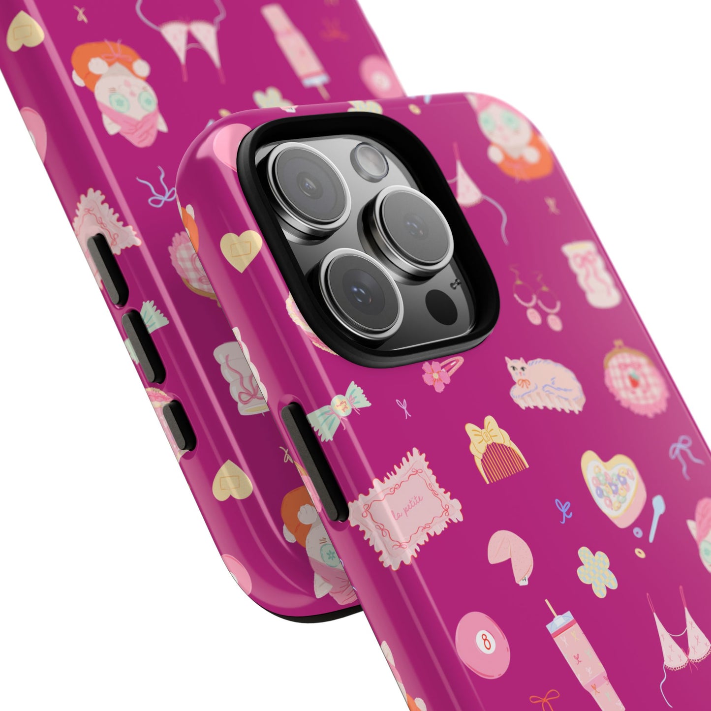 Just a Girl Cute Patterned Phone Case for Tough Protection, Fun Floral Cases, Trendy Accessory, Gift for Her, Vibrant Tech Cover