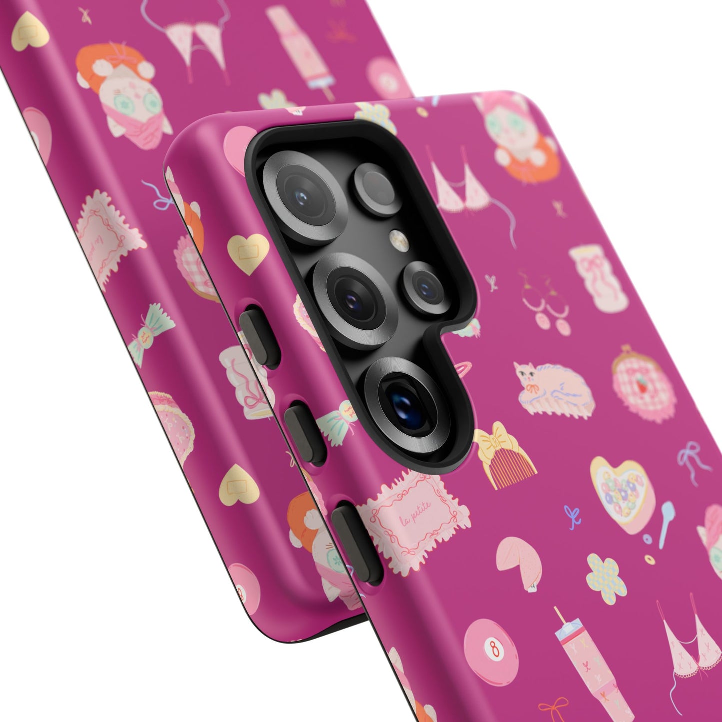 Just a Girl Cute Patterned Phone Case for Tough Protection, Fun Floral Cases, Trendy Accessory, Gift for Her, Vibrant Tech Cover