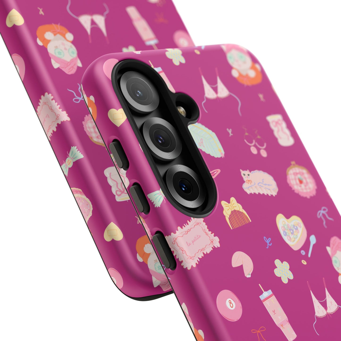 Just a Girl Cute Patterned Phone Case for Tough Protection, Fun Floral Cases, Trendy Accessory, Gift for Her, Vibrant Tech Cover