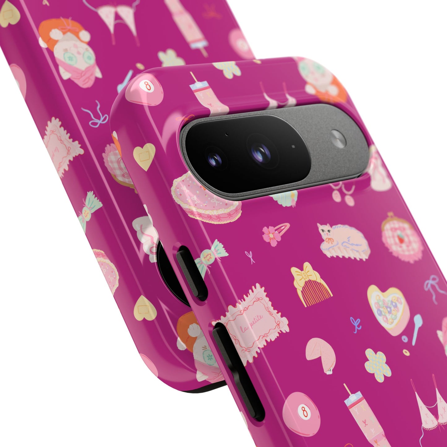 Just a Girl Cute Patterned Phone Case for Tough Protection, Fun Floral Cases, Trendy Accessory, Gift for Her, Vibrant Tech Cover