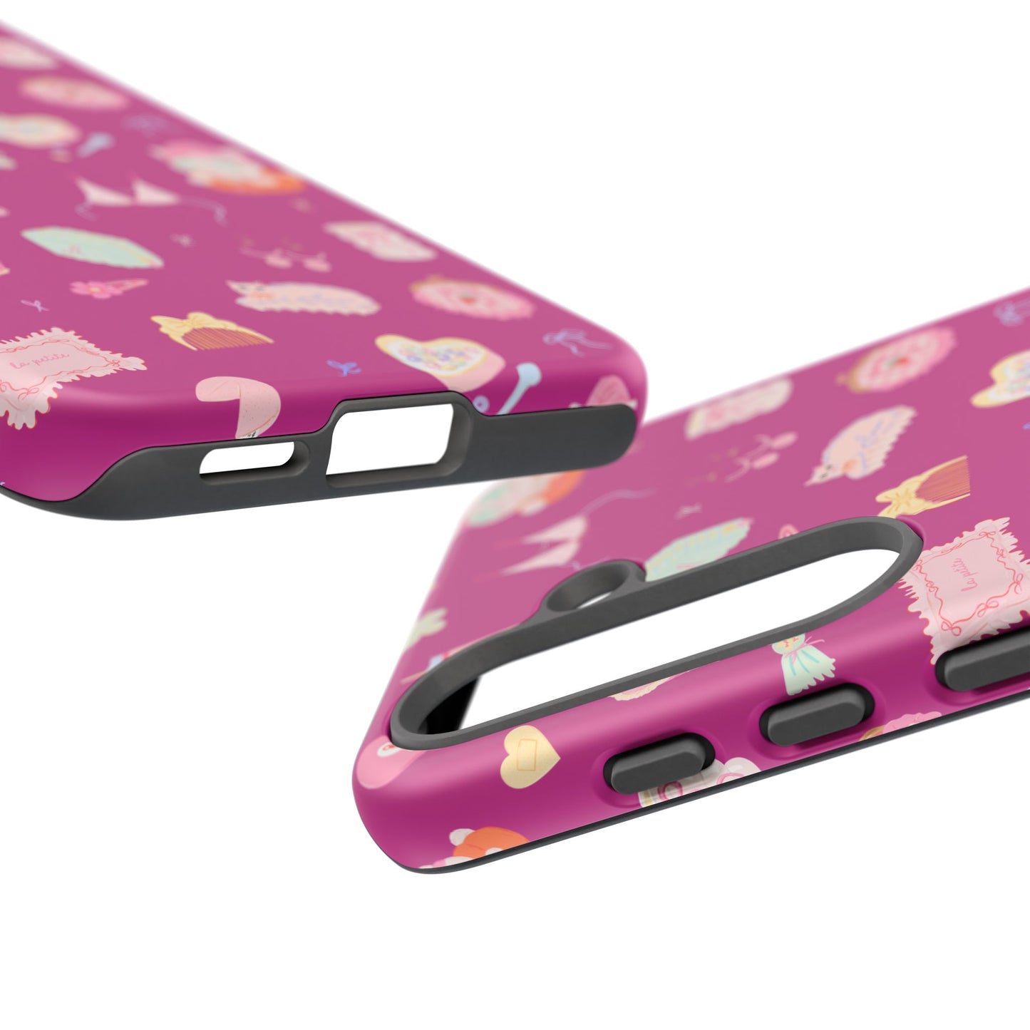 Just a Girl Cute Patterned Phone Case for Tough Protection, Fun Floral Cases, Trendy Accessory, Gift for Her, Vibrant Tech Cover