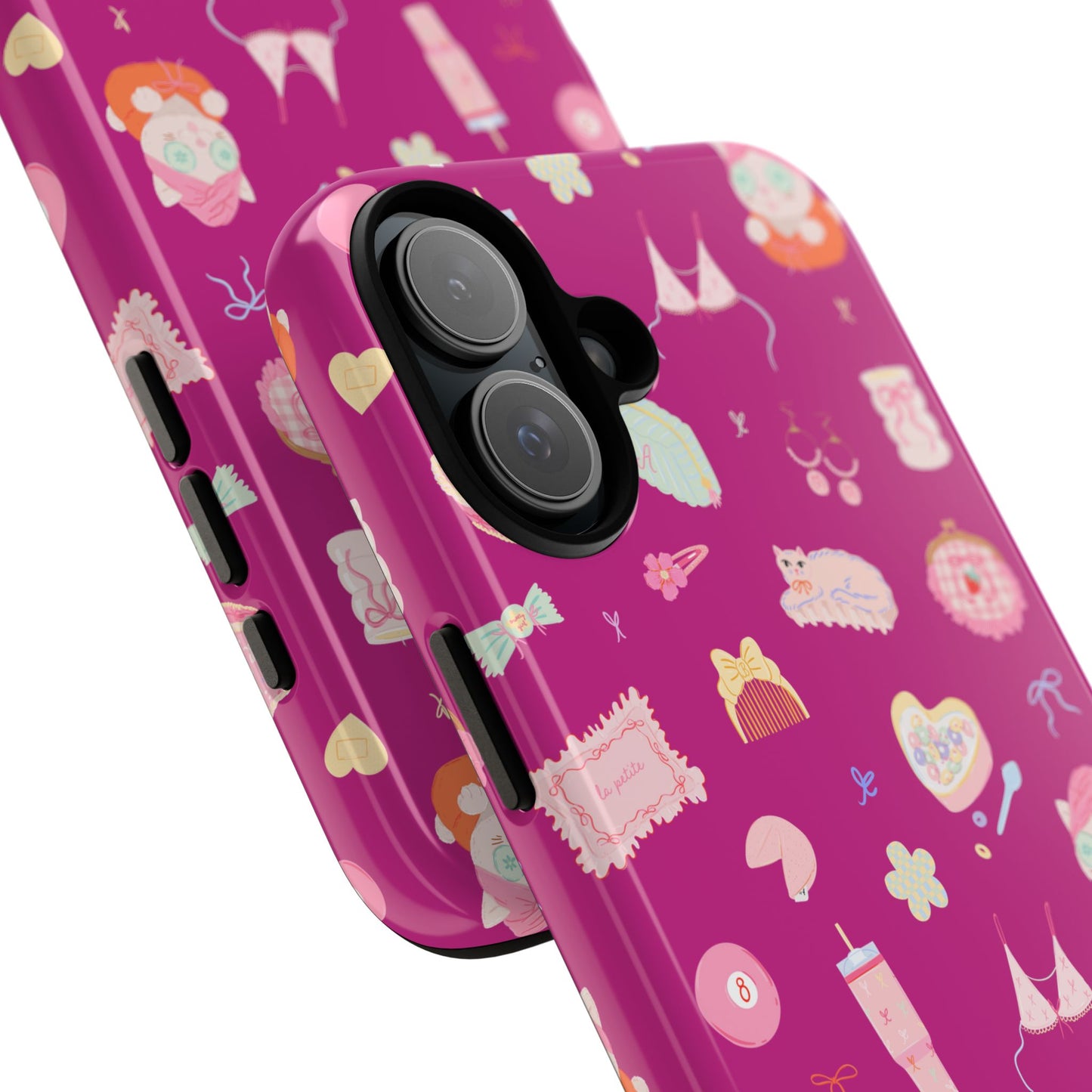 Just a Girl Cute Patterned Phone Case for Tough Protection, Fun Floral Cases, Trendy Accessory, Gift for Her, Vibrant Tech Cover