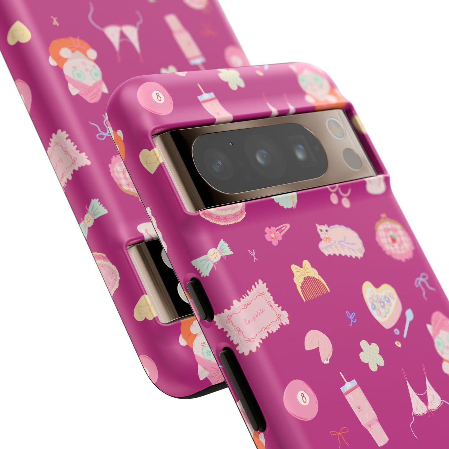 Just a Girl Cute Patterned Phone Case for Tough Protection, Fun Floral Cases, Trendy Accessory, Gift for Her, Vibrant Tech Cover