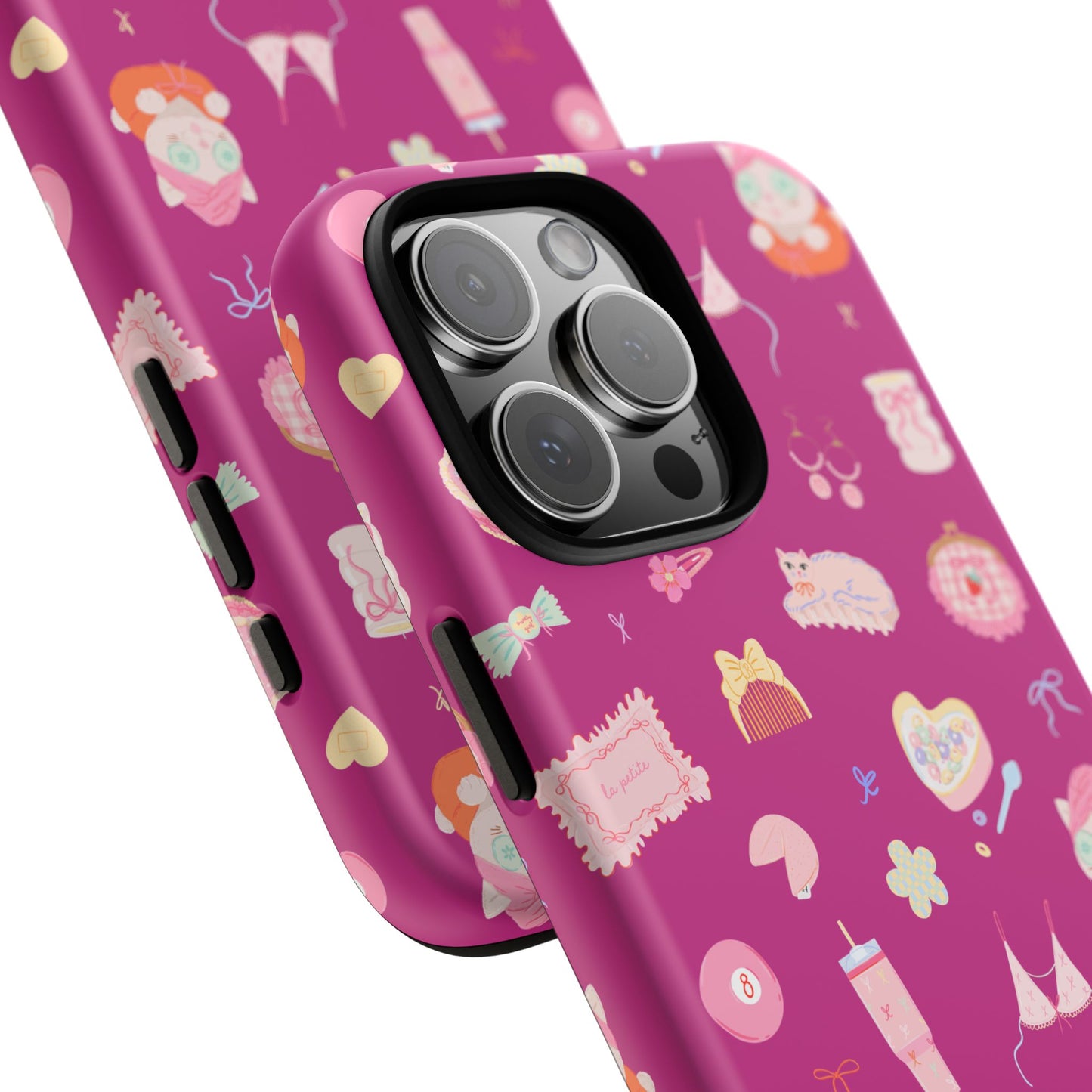 Just a Girl Cute Patterned Phone Case for Tough Protection, Fun Floral Cases, Trendy Accessory, Gift for Her, Vibrant Tech Cover