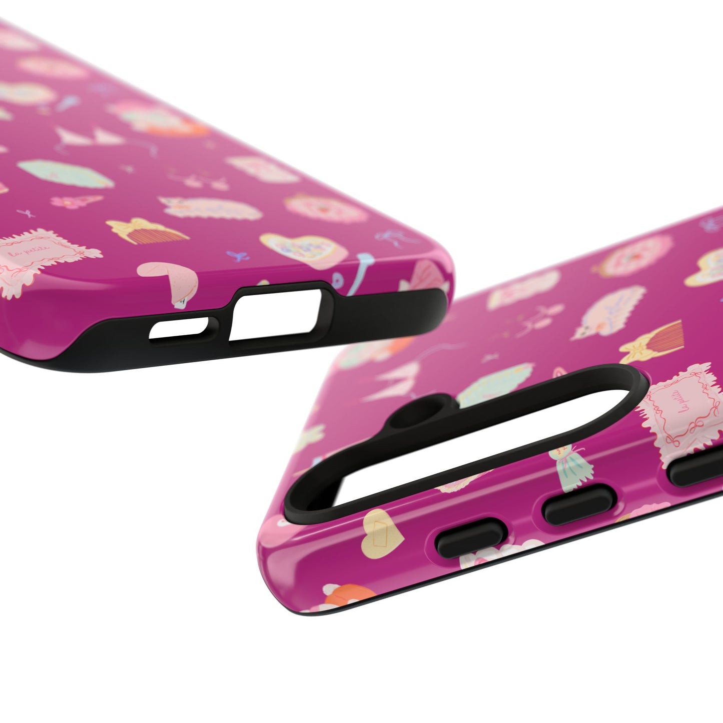 Just a Girl Cute Patterned Phone Case for Tough Protection, Fun Floral Cases, Trendy Accessory, Gift for Her, Vibrant Tech Cover