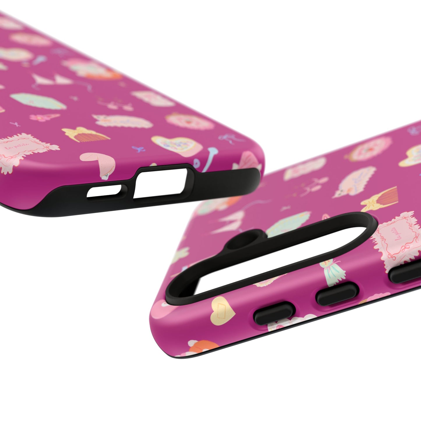 Just a Girl Cute Patterned Phone Case for Tough Protection, Fun Floral Cases, Trendy Accessory, Gift for Her, Vibrant Tech Cover