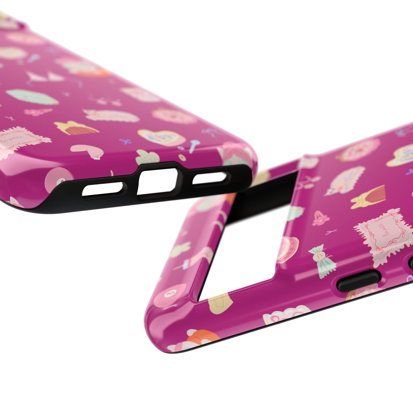 Just a Girl Cute Patterned Phone Case for Tough Protection, Fun Floral Cases, Trendy Accessory, Gift for Her, Vibrant Tech Cover