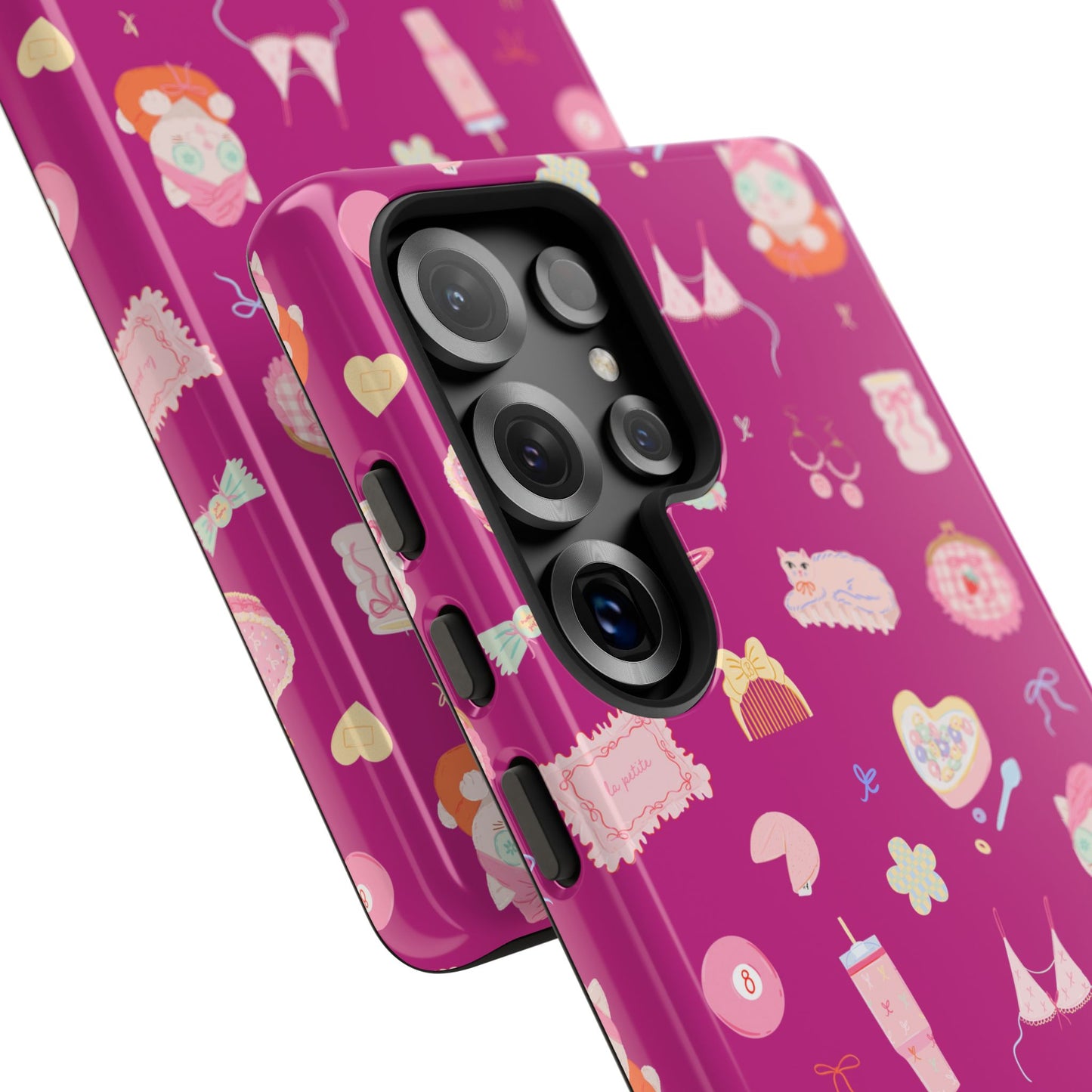 Just a Girl Cute Patterned Phone Case for Tough Protection, Fun Floral Cases, Trendy Accessory, Gift for Her, Vibrant Tech Cover