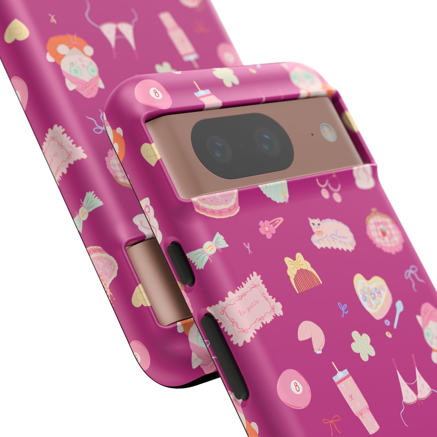 Just a Girl Cute Patterned Phone Case for Tough Protection, Fun Floral Cases, Trendy Accessory, Gift for Her, Vibrant Tech Cover