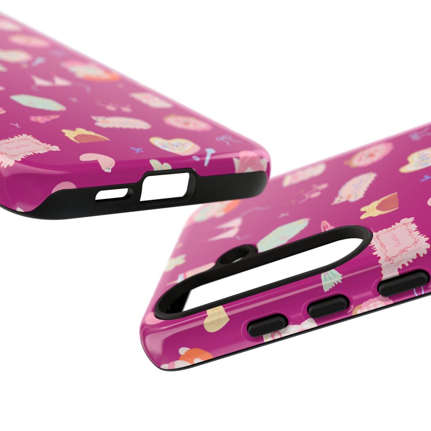 Just a Girl Cute Patterned Phone Case for Tough Protection, Fun Floral Cases, Trendy Accessory, Gift for Her, Vibrant Tech Cover