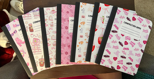 Bookish Composition Notebooks