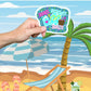 Beach hand drawn Stickers, Cute Animal Stickers, Laptop Decals, Vinyl Sticker Pack, Planner Accessories, - Tomes and Troves