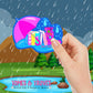Rainy Day hand drawn Stickers, Cute Animal Stickers, Laptop Decals, Vinyl Sticker Pack, Planner Accessories, - Tomes and Troves