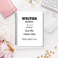 Personalized Author Writing Plotter Planner Novel  Story Organizer Character Development World-Building & Plot Tracking - Tomes and Troves