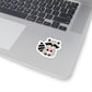 Raccoon Heart hand drawn Stickers, Cute Animal Stickers, Laptop Decals, Vinyl Sticker Pack, Planner Accessories, Scrapbook Supplies - Tomes and Troves