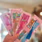 Beach Reads Bookmark set of 4 Laminated Hand-Drawn Bookmark for Book Lovers bookish gift - Tomes and Troves