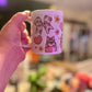 Sweet Bows & Cozy Vibes Sublimation Mug Bookworm Present, 11oz - Tomes and Troves