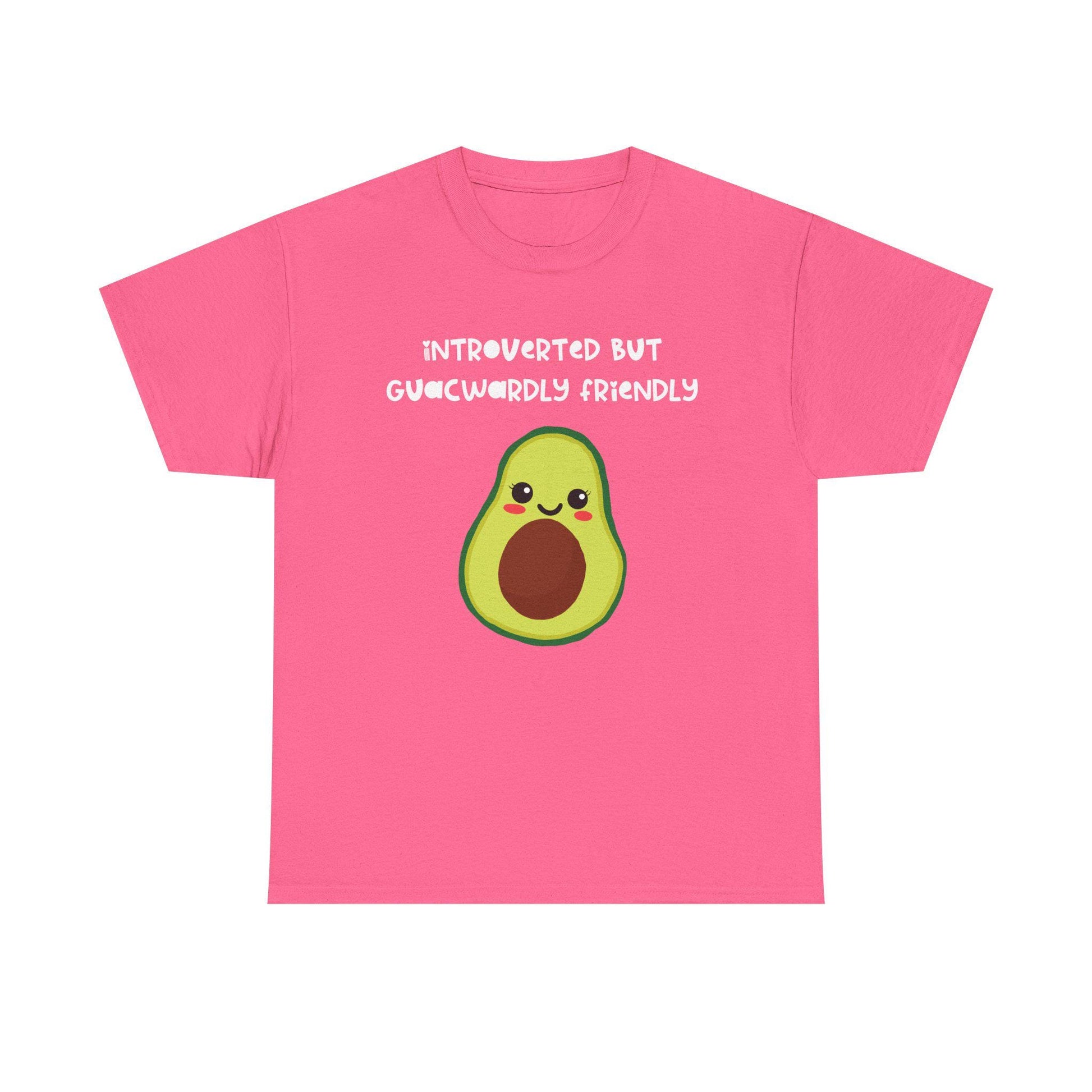 Cute hand drawn Avocado Tee - Fun Graphic T-Shirt, Unisex Cotton Tee, Gift for Avocado Lovers, Casual Wear, Summer Fashion - Tomes and Troves