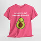 Cute hand drawn Avocado Tee - Fun Graphic T-Shirt, Unisex Cotton Tee, Gift for Avocado Lovers, Casual Wear, Summer Fashion - Tomes and Troves