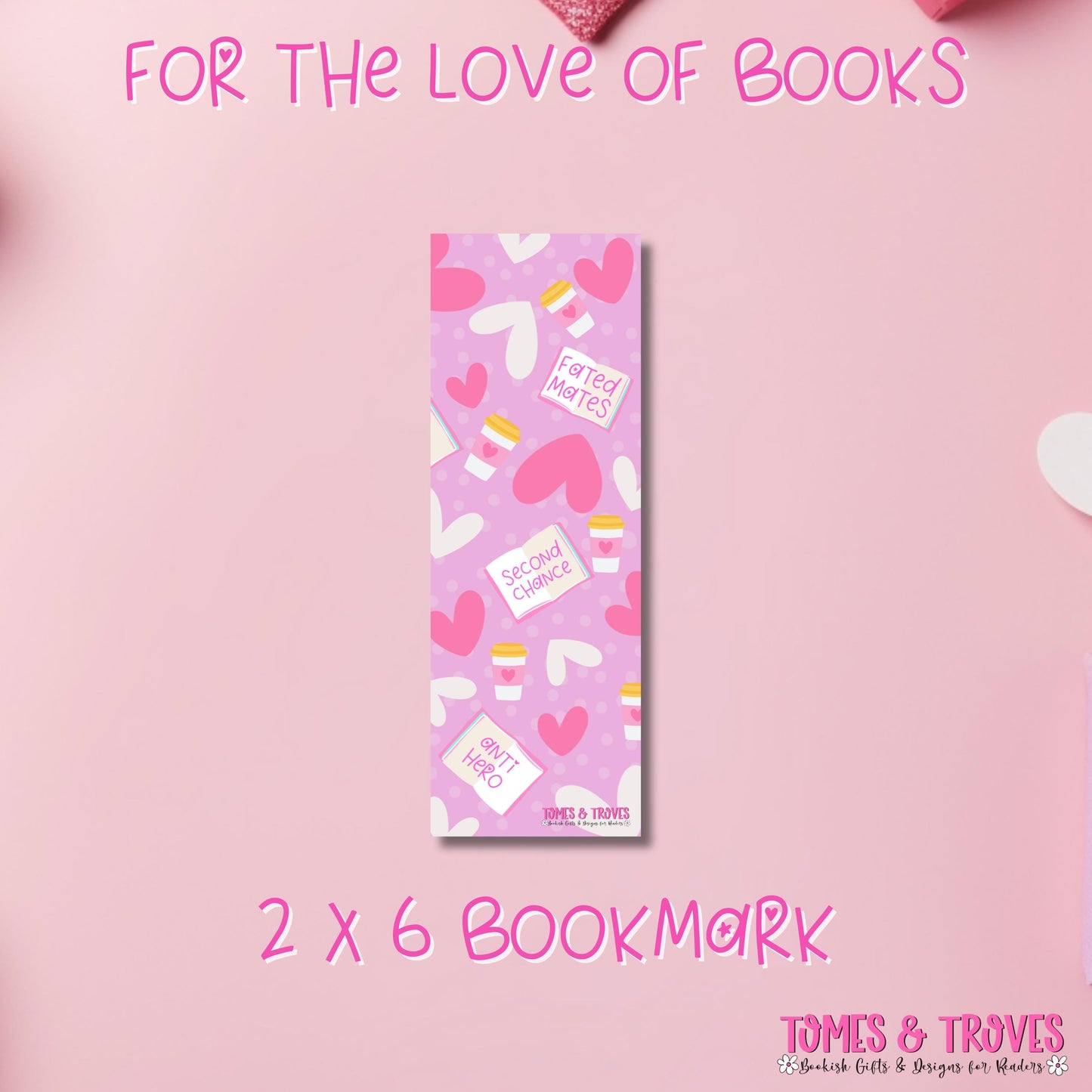 Pour l'amour des livres Marque-page livresque