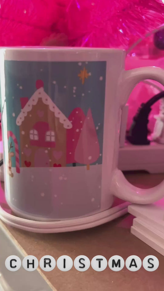 Winter village Mug